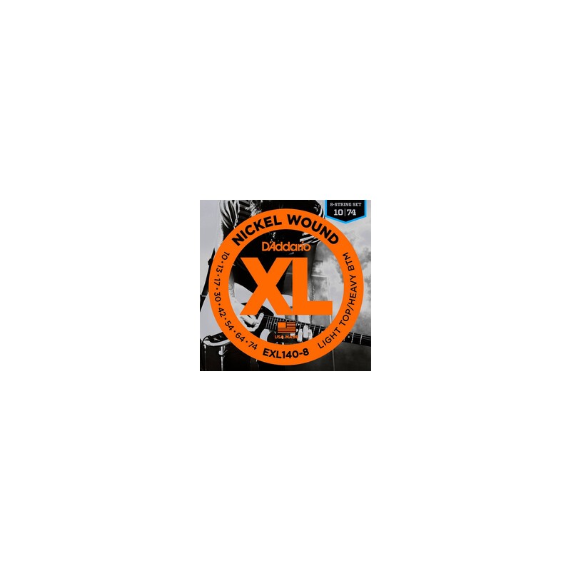 ENCORDADURA DADDARIO MOD. EXL-140-8*1PZA