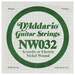 CUERDAS D ADDARIO    MOD. NW-032