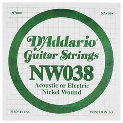 CUERDAS D ADDARIO    MOD. NW-038