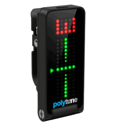 AFINADOR TC ELECTRONIC POLYTUNE CLIP NEGRO