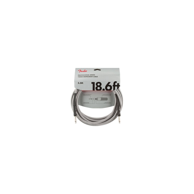 Cable Para Instrumento Fender 18.6ft Blanco Tweed