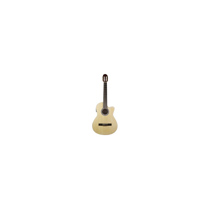 GUITARRA ELECTRO ACUSTICA GEWA 4/4 NATURAL CON RESAQUE