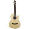 GUITARRA ELECTRO ACUSTICA GEWA 4/4 NATURAL CON RESAQUE