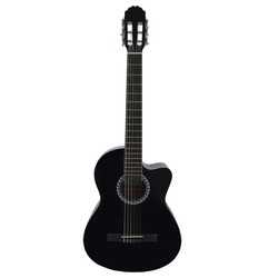 Guitarra Electroacustica Gewa 4/4 Negra Resaque