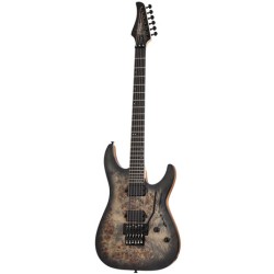 GUITARRA ELECTRICA SCHECTER C-6 FR PRO CHARCOAL BURST