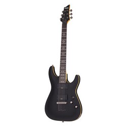 Guitarra Electrica Schecter DEMON6 Negro Satinado