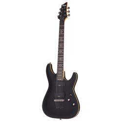 Guitarra Electrica Schecter DEMON6 Negro Satinado