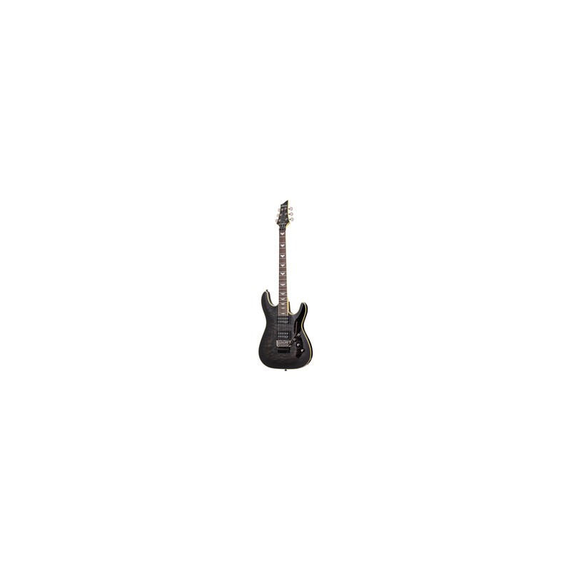 Guitarra Electrica Schecter OMEN EXTRM 6 FR NEGRO TRANSPARENTE