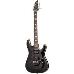 Guitarra Electrica Schecter OMEN EXTRM 6 FR NEGRO TRANSPARENTE