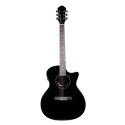 GUITARRA LA SEVILLANA ELECTRO-ACUSTICA GA-320CEQ NEGRO