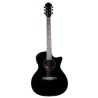 GUITARRA LA SEVILLANA ELECTRO-ACUSTICA GA-320CEQ NEGRO