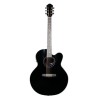 GUITARRA LA SEVILLANA ELECTRO-ACUSTICA JU-340CEQ NEGRO