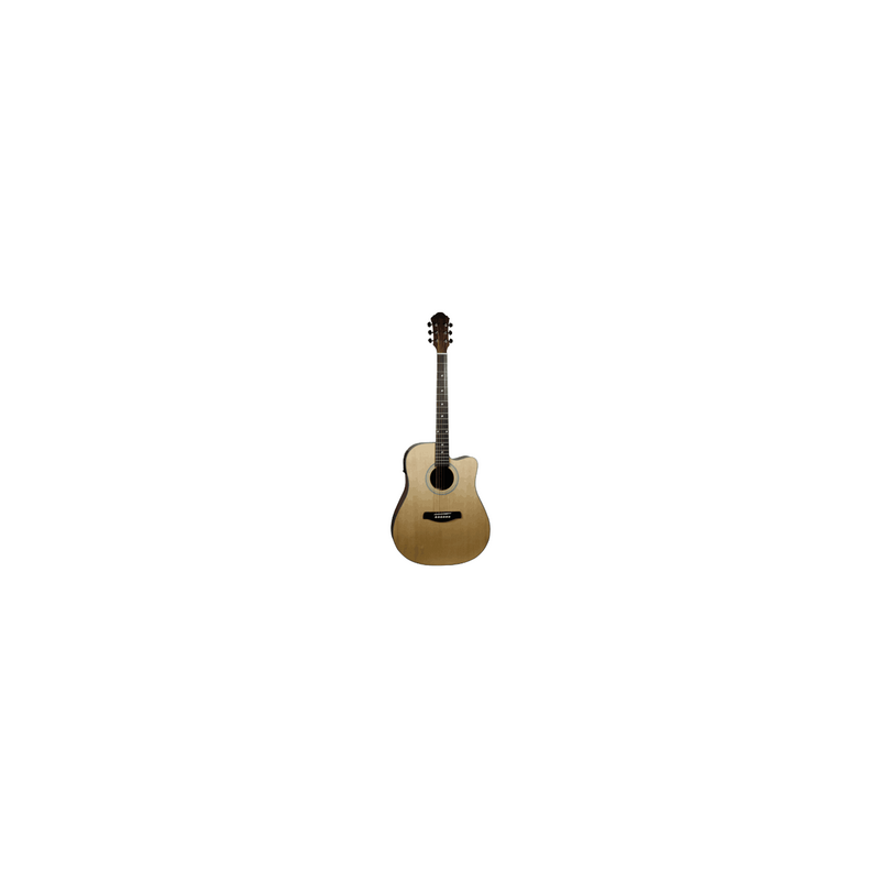 GUITARRA ELECTROACUSTICA LA SEVILLANA TX-100CEQ SS