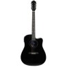 GUITARRA LA SEVILLANA ELECTRO-ACUSTICA TX-200CEQ NEGRO