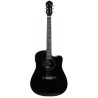GUITARRA LA SEVILLANA ELECTRO-ACUSTICA TX-200CEQ NEGRO