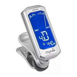 AFINADOR DIGITAL CROMATICO GUITARRA BAJO VIOLIN UKULELE CHERUB PLATA