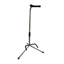 ATRIL PARA GUITARRA ACUSTICA CON TRIPIE Y BRAZO CROMADO SILVERTONE