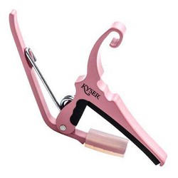 CAPODASTRO KYSER PARA GUITARRA ACUSTICA ROSA