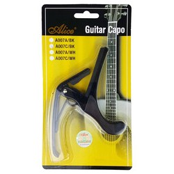 Capodastro Para Guitarra Clasica Negro Alice