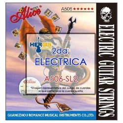 CUERDA .011 PARA GUITARRA ELECTRICA CON BORLA DE COLOR PAQ C/10 ALICE