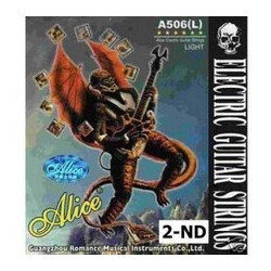 CUERDA .013 PARA GUITARRA ELECTRICA PAQ C/10 ALICE