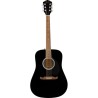 Guitarra Acustica Fender FA-125 Dreadnought Negra