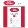 CUERDA 4a "C" (DO) PARA CHELO 4/4 RED LABEL SUPER SENSITIVE