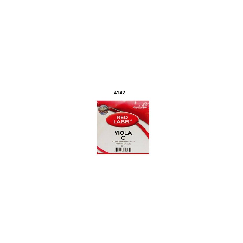 CUERDA 4a "C" (DO) PARA VIOLA RED LABEL SUPER SENSITIVE