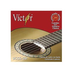 Juego de Cuerdas de Nylon Victor Modelo 20