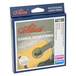 CUERDA 6a "E" (MI) PARA GUITARRA CLASICA PLAT T/NORMAL PAQ 10 ALICE