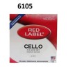 CUERDAS JUEGO PARA CHELO 3/4 RED LABEL SUPER SENSITIVE