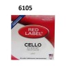 CUERDAS JUEGO PARA CHELO 3/4 RED LABEL SUPER SENSITIVE