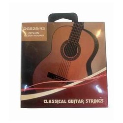 CUERDAS JUEGO PARA GUITARRA ACUSTICA NYLON 217 - 28/43 PEARL RIVER