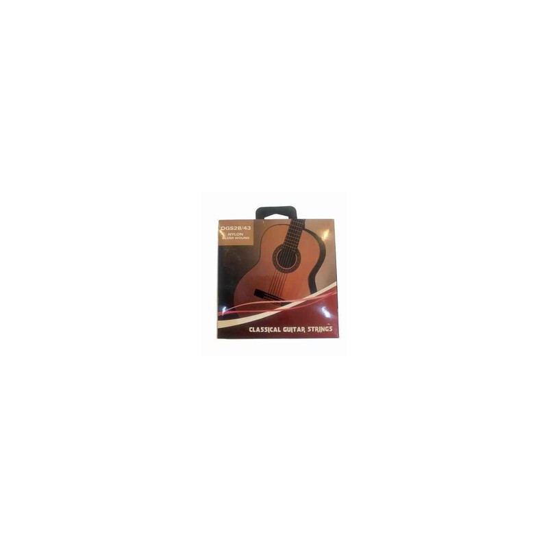 CUERDAS JUEGO PARA GUITARRA ACUSTICA NYLON 217 - 28/43 PEARL RIVER