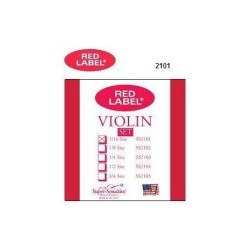 CUERDAS JUEGO PARA VIOLIN 1/16 RED LABEL SUPER SENSITIVE