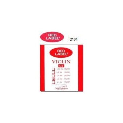 CUERDAS JUEGO PARA VIOLIN 1/2 RED LABEL SUPER SENSITIVE