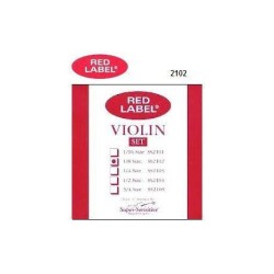 CUERDAS JUEGO PARA VIOLIN 1/8 RED LABEL SUPER SENSITIVE