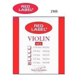 CUERDAS JGO PARA VIOLIN 3/4 RED LABEL SUPER SENSITIVE