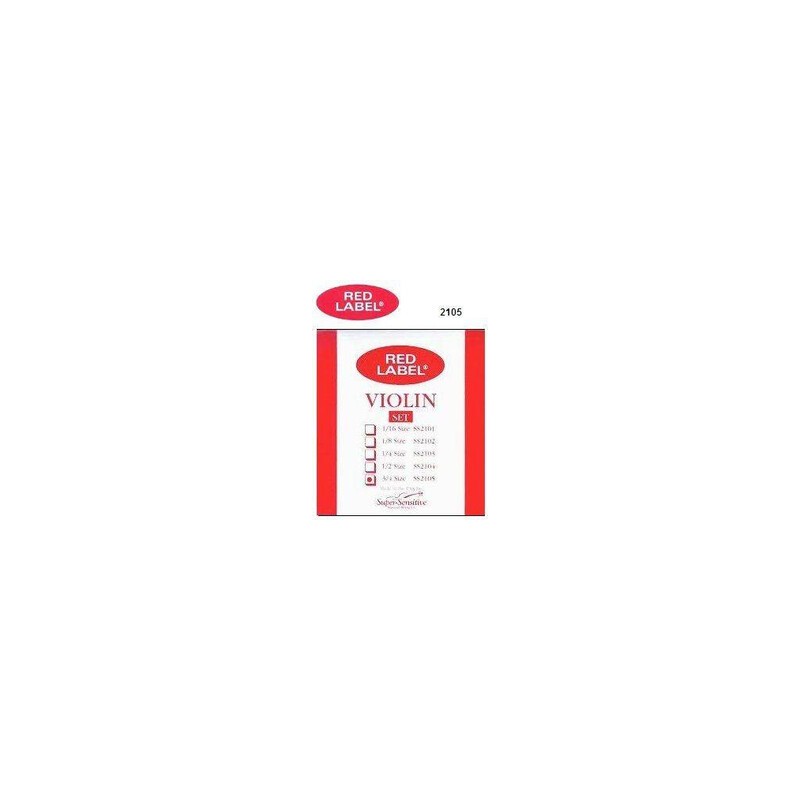 CUERDAS JGO PARA VIOLIN 3/4 RED LABEL SUPER SENSITIVE