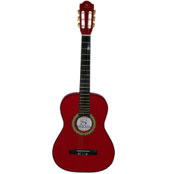 GUITARRA CLASICA ROJA SEGOVIA