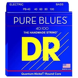 JUEGO DE CUERDAS PARA BAJO ELECTRICO LIGHT 40/100 PURE BLUES DR