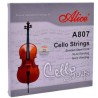 JUEGO DE CUERDAS PARA CHELO 4/4 NI-AL NI-CR ALICE