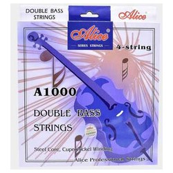 JUEGO DE CUERDAS PARA CONTRABAJO 3/4 ALICE