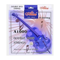 JUEGO DE CUERDAS PARA CONTRABAJO 3/4 ALICE