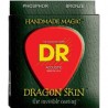 JUEGO DE CUERDAS PARA GUITARRA ACUSTICA 12 CDAS 10/48 DRAGON SKIN DR