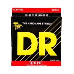 JUEGO DE CUERDAS PARA GUITARRA ELECTRICA EXT HEAVY 11/50 TITE-FIT DR