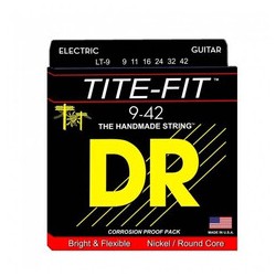 JUEGO DE CUERDAS PARA GUITARRA ELECTRICA LIGHT 9/42 TITE-FIT DR