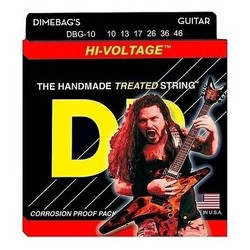 JUEGO DE CUERDAS PARA GUITARRA ELECTRICA MED 10/46 DIMEBAG DARRELL DR
