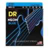 JUEGO DE CUERDAS PARA GUITARRA ELECTRICA MED 10/46 HI-DEF NEON BLUE DR