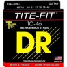 JUEGO DE CUERDAS PARA GUITARRA ELECTRICA MEDIUM 10/46 TITE-FIT DR